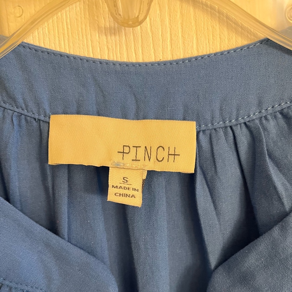 Pinch Blue Layered Maxi Dress - Picture 6 of 7